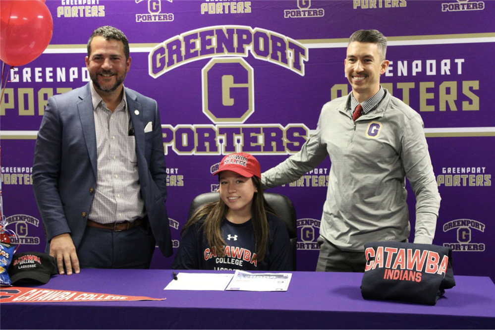  Greenport Senior Signs Letter of Intent to Play College Lacrosse